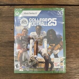 Xbox College Football 25‎  Microsoft Xbox Series X NEW SEALED